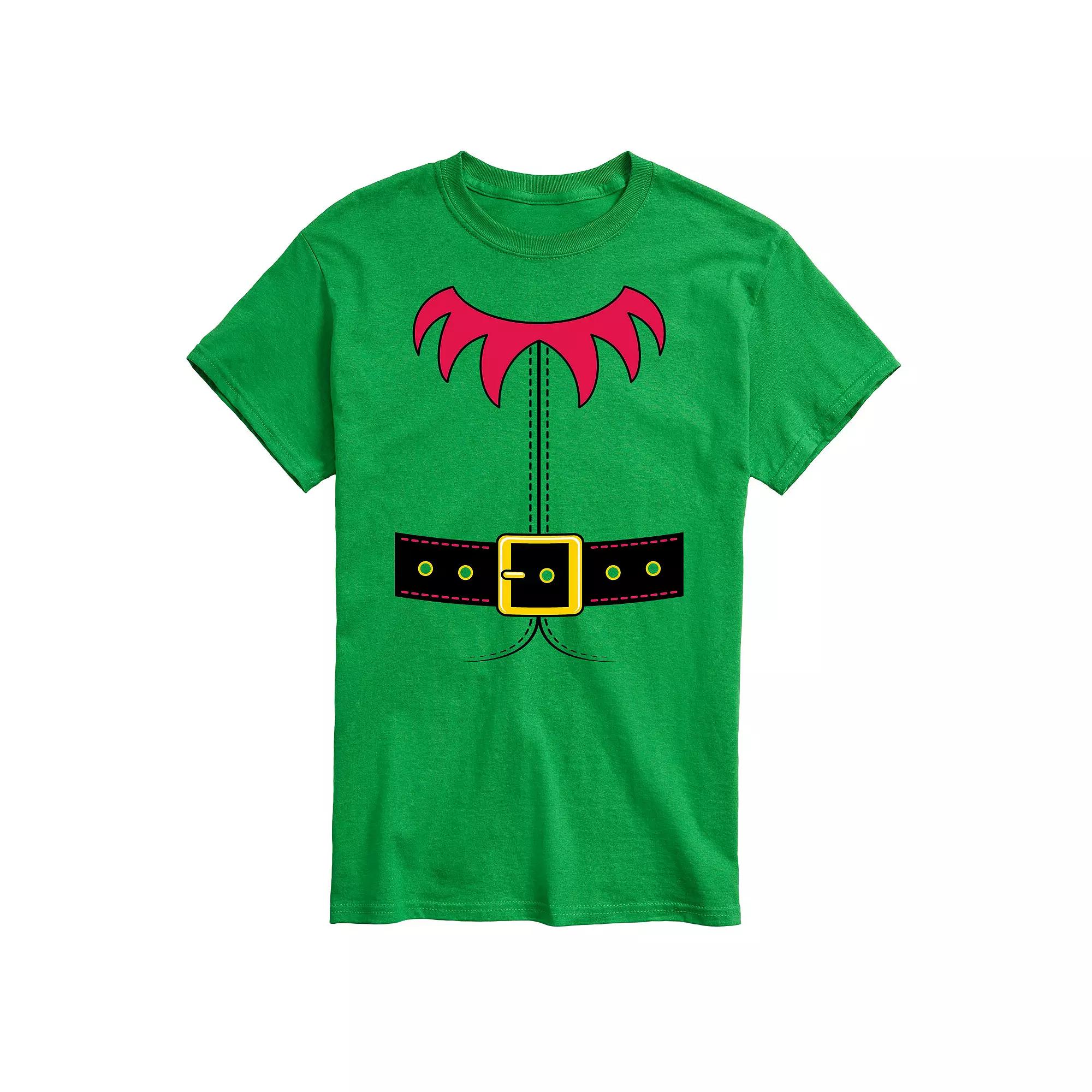 Big & Tall Elf Suit Tee, Men's,  Product Image