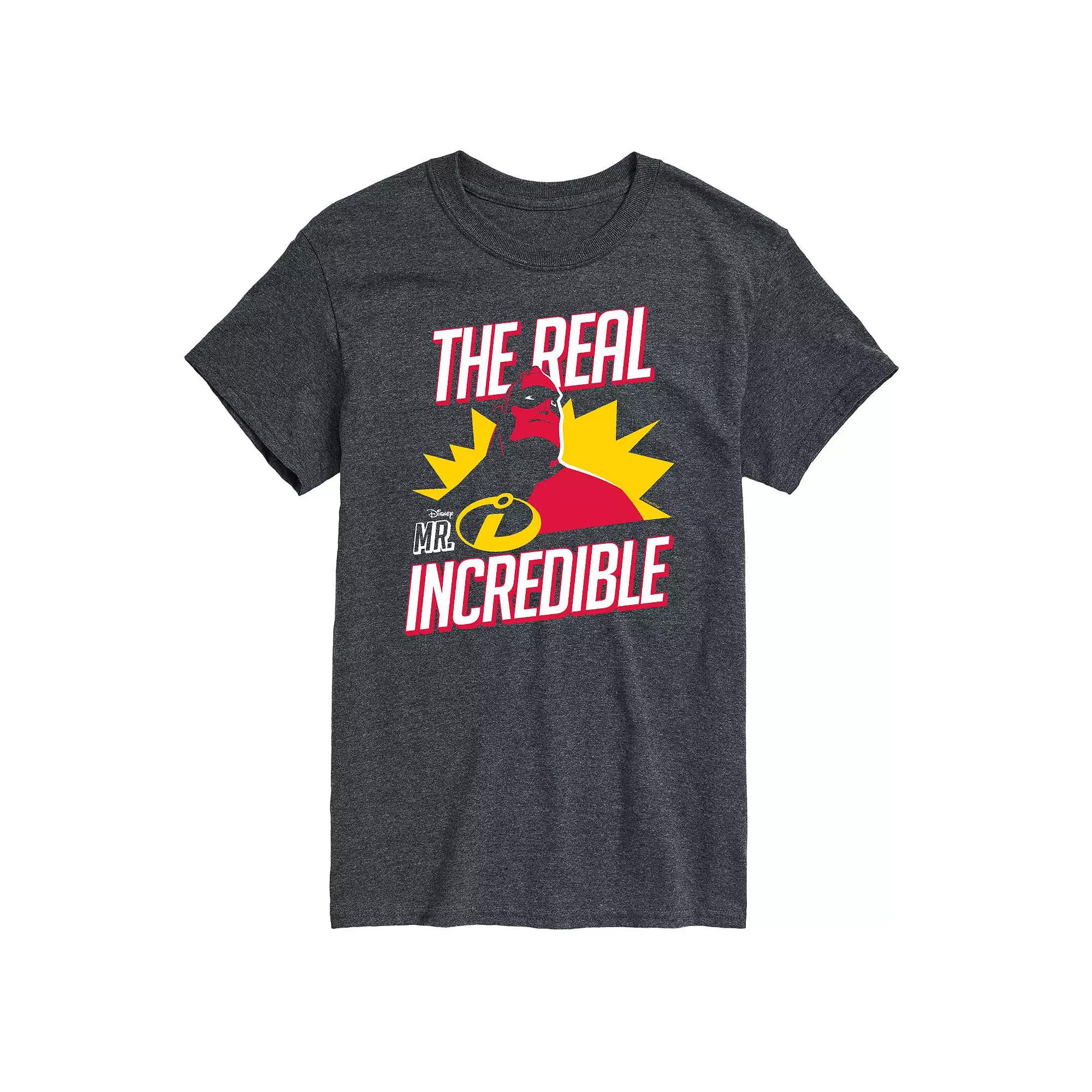Disney's Men's The Incredibles The Real Mr. Tee,  Product Image