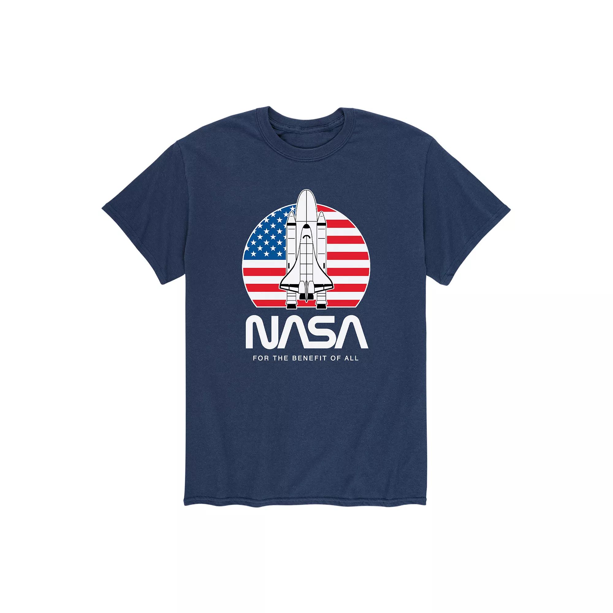 Big & Tall NASA Benefit For All Tee, Men's,  Product Image