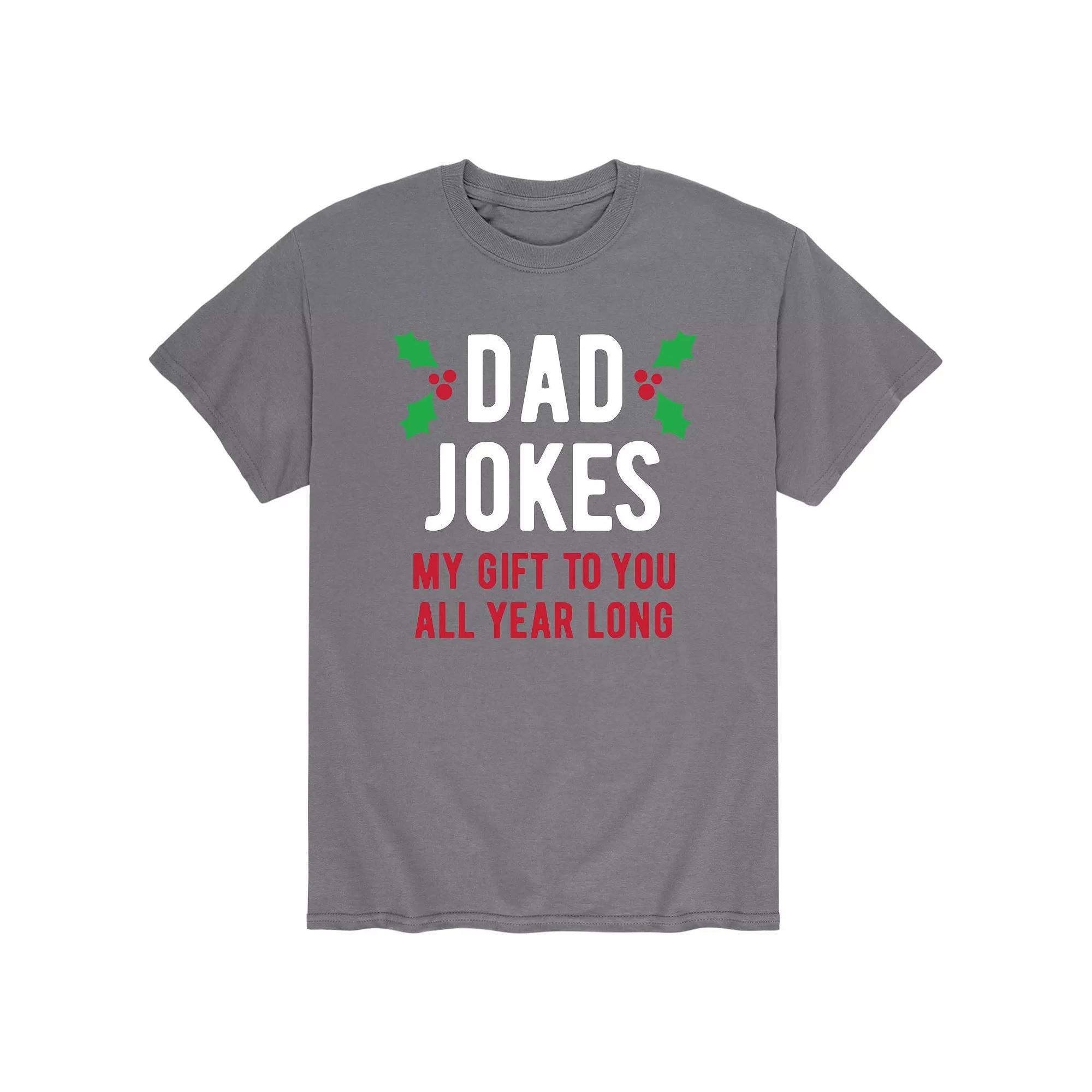 Men's Dad Jokes Gift To You Tee,  Product Image