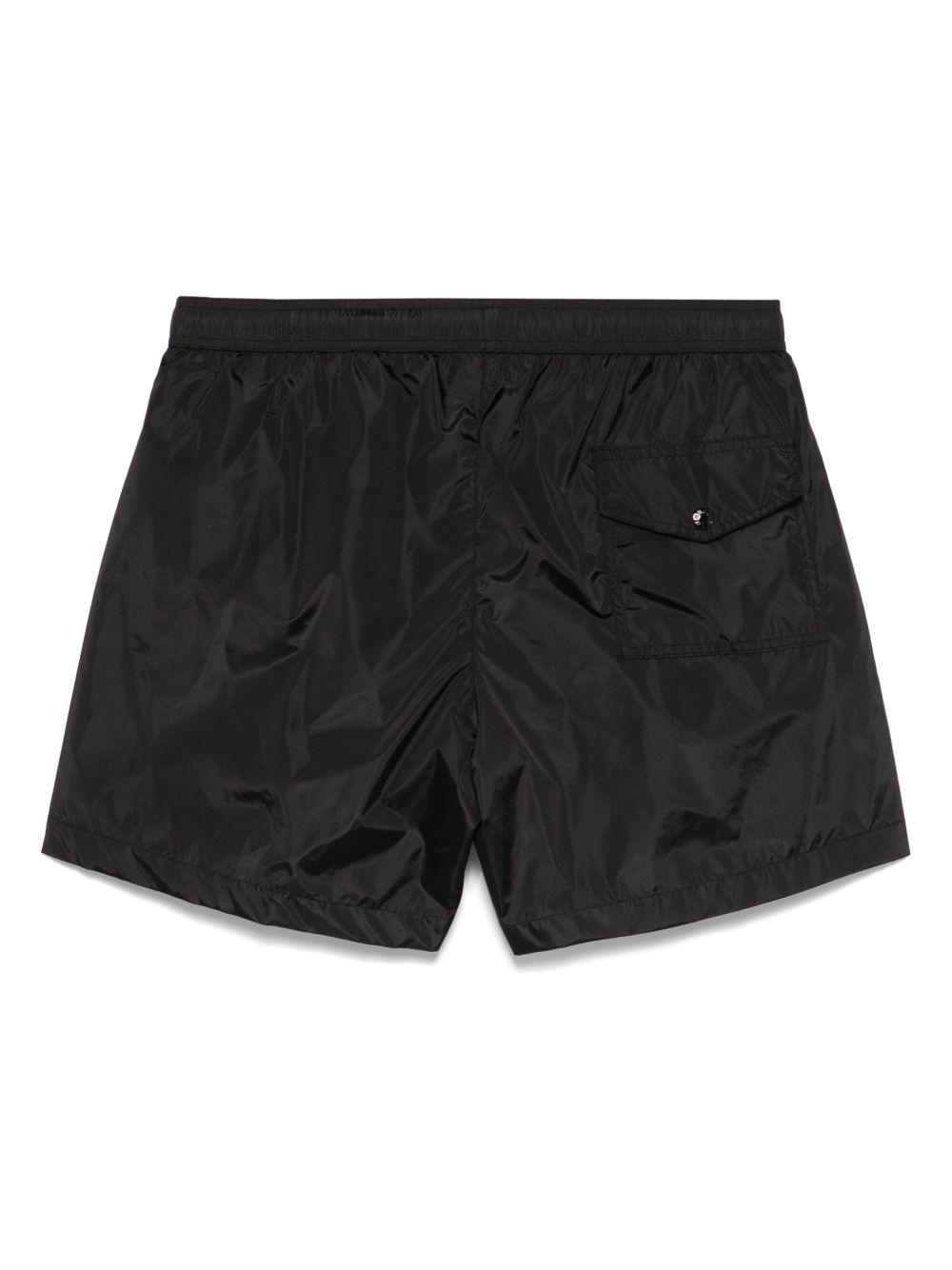 logo-patch swim shorts  Product Image