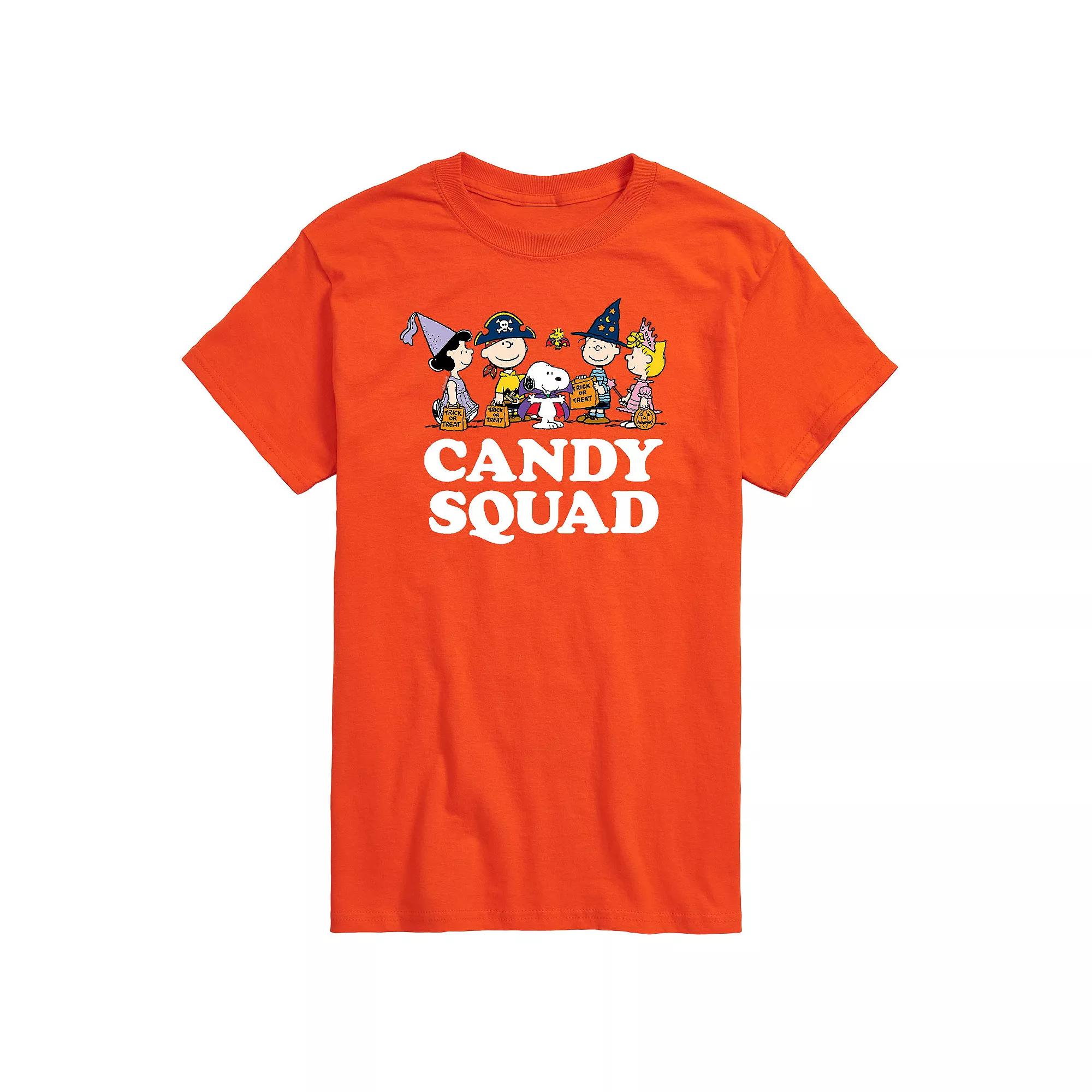 Men's Peanuts Candy Squad Tee,  Product Image