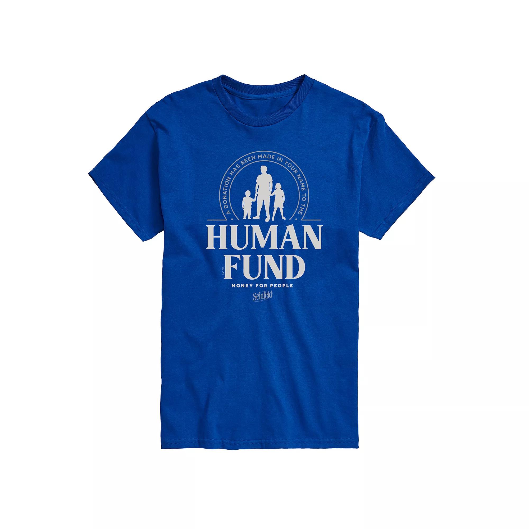 Men's Seinfeld The Human Fund Graphic Tee,  Product Image