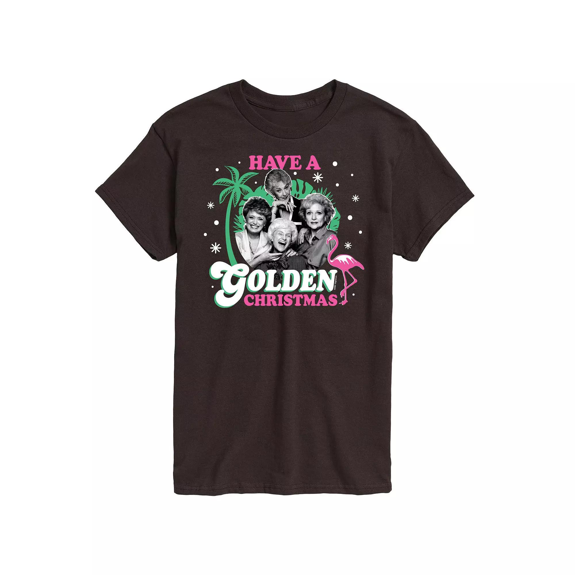 Men's Golden Girls Golden Christmas Tee,  Product Image
