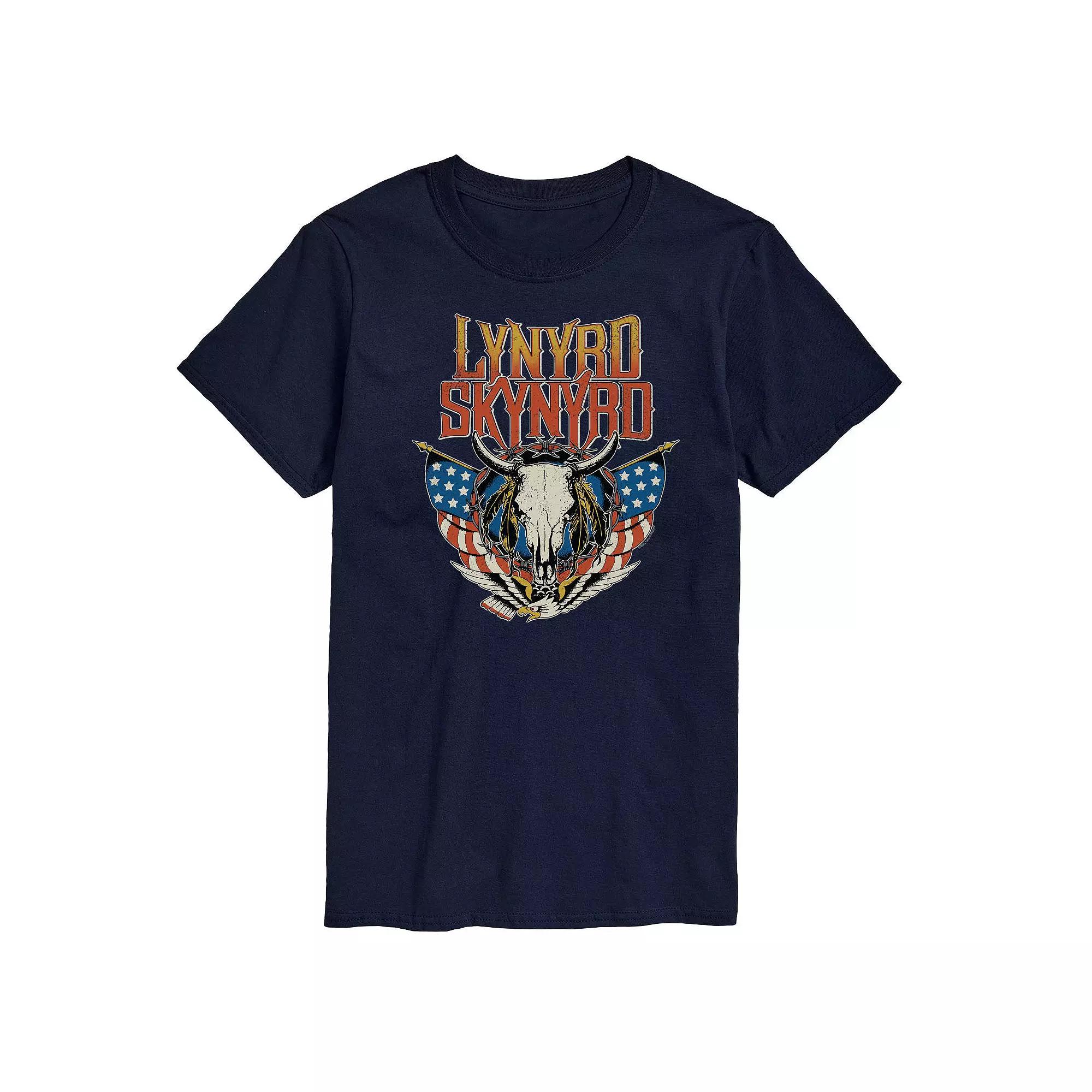 Big & Tall Lynyrd Skynyrd Steer Skull Graphic Tee, Men's,  Product Image