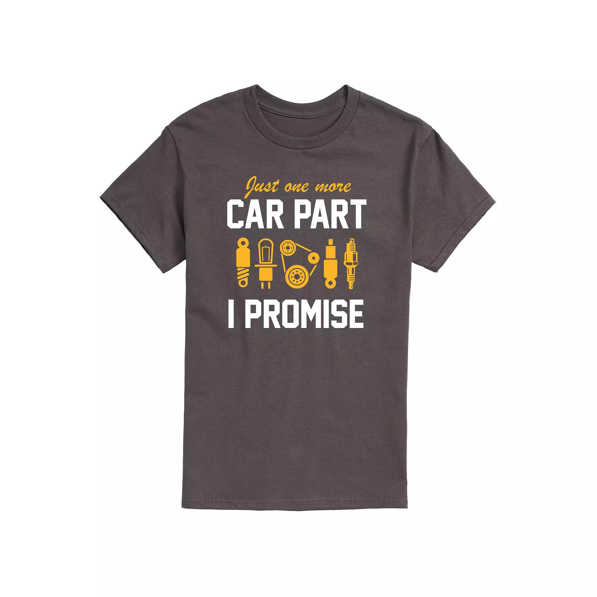 Men's Just One More Car Part Tee,  Product Image