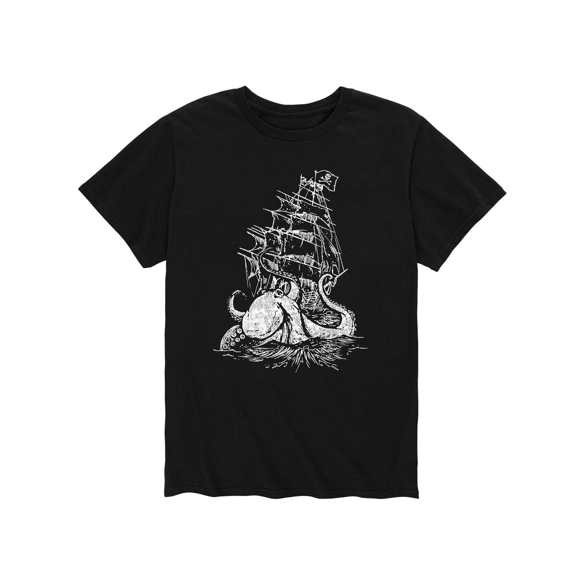 Men's Kraken Ship Tee,  Product Image