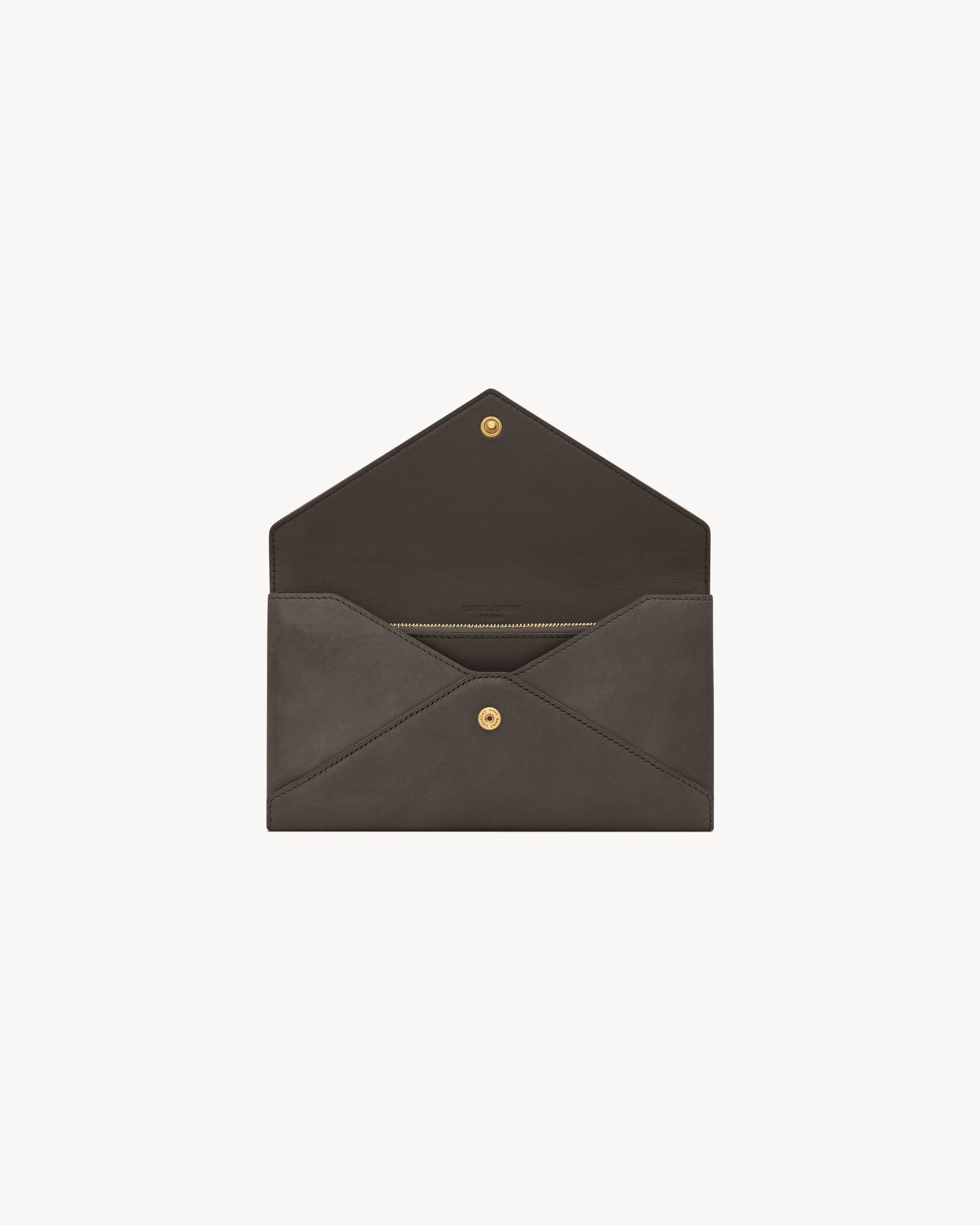 LETTER large wallet in leather Product Image
