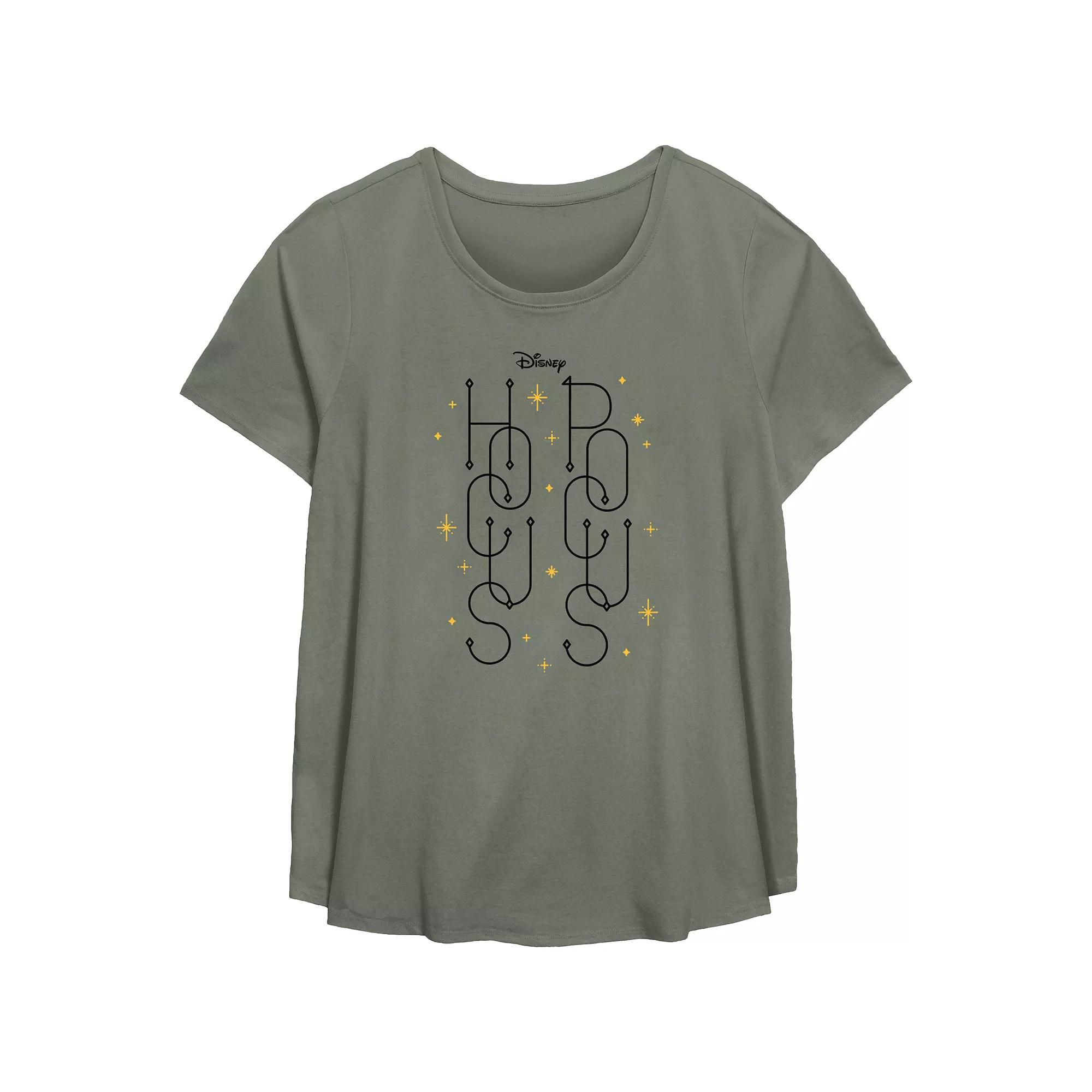 Plus Size Fifth Sun "Grow With The Flow" Scoop Neck Graphic Tee, Girl's, Size: 1XL, Green Product Image