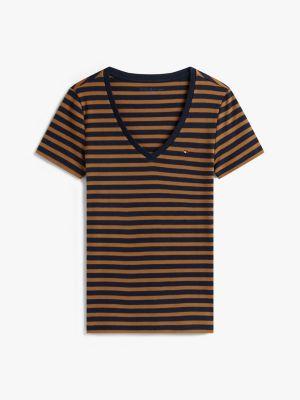 V-Neck Stripe Favorite T-Shirt Product Image