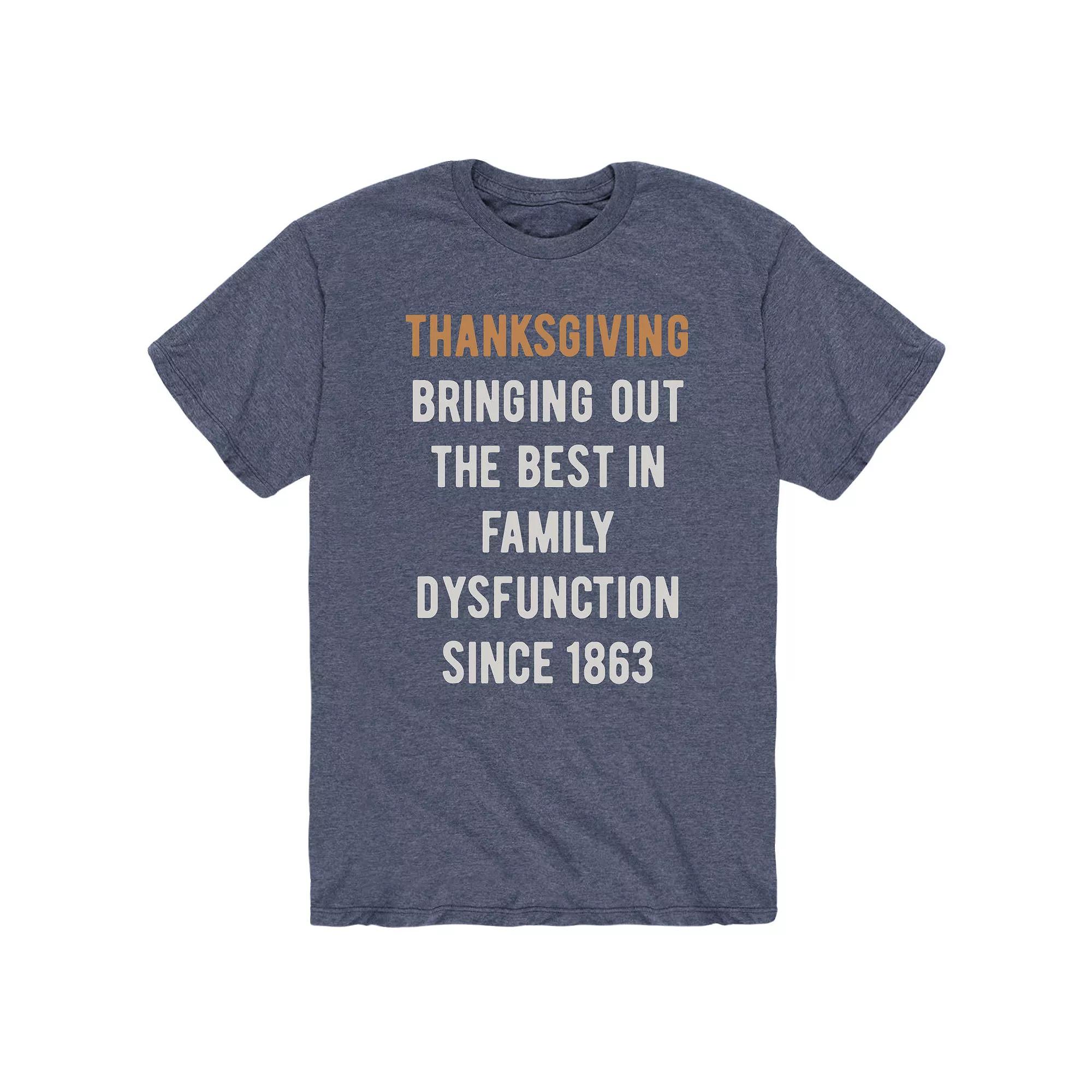 Big & Tall Family Dysfunction Tee, Men's,  Product Image