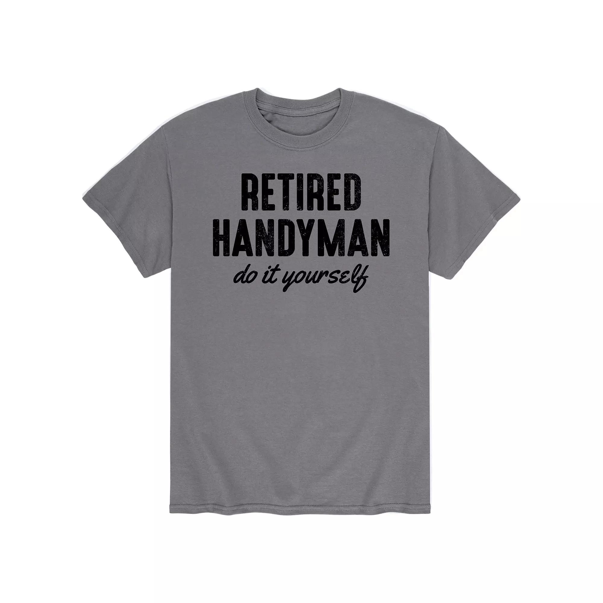 Men's Retired Handyman Tee,  Product Image