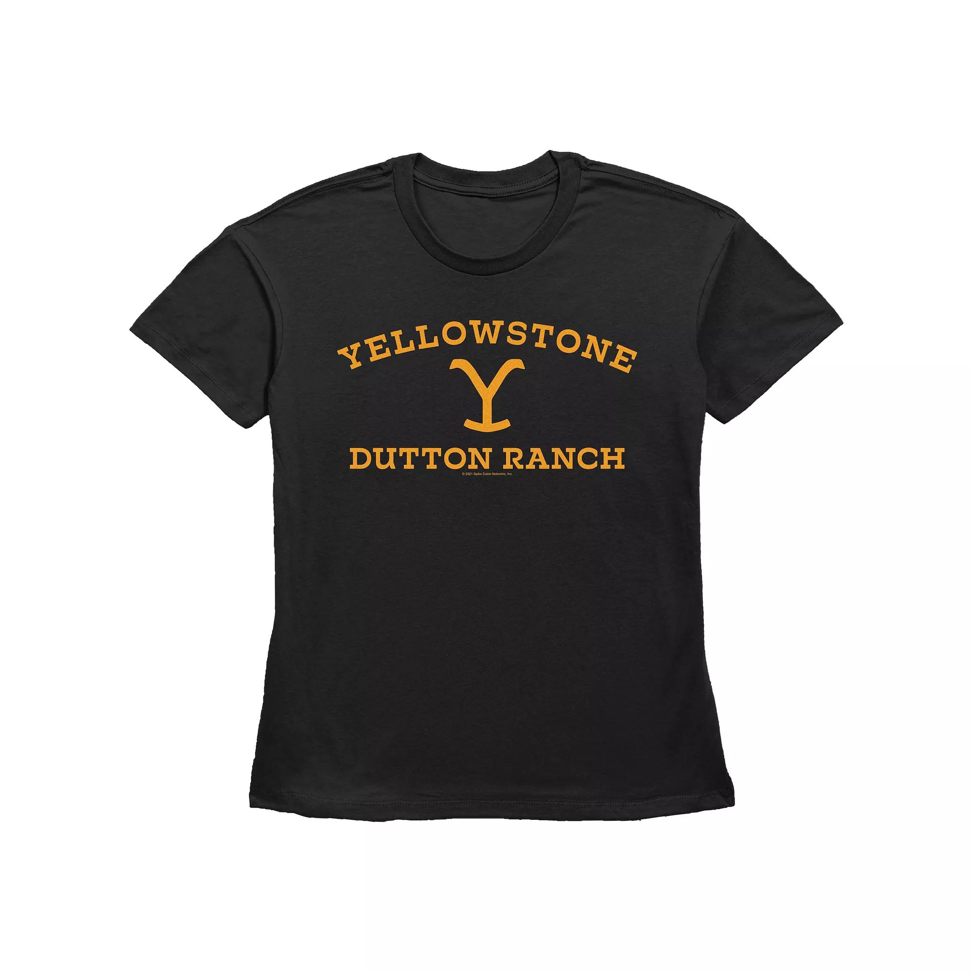 Women's Yellowstone Dutton Ranch Graphic Tee, Girl's,  Product Image