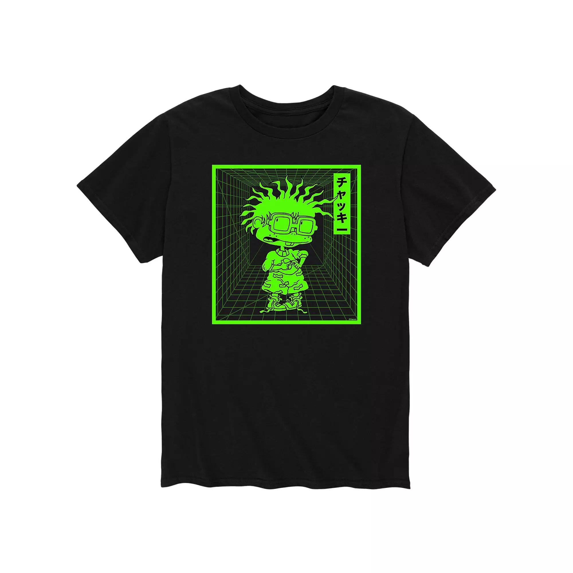 Men's Rugrats Chuckie Grid Tee,  Product Image