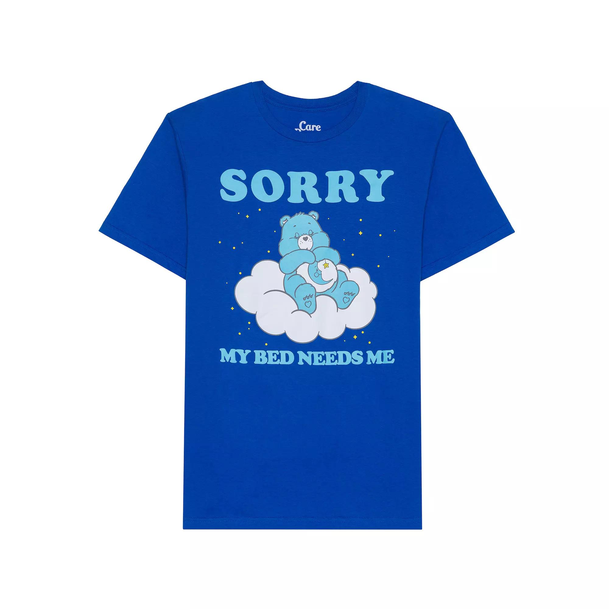 Mens Care Bears Bedtime Bear Sorry Graphic Tee Product Image