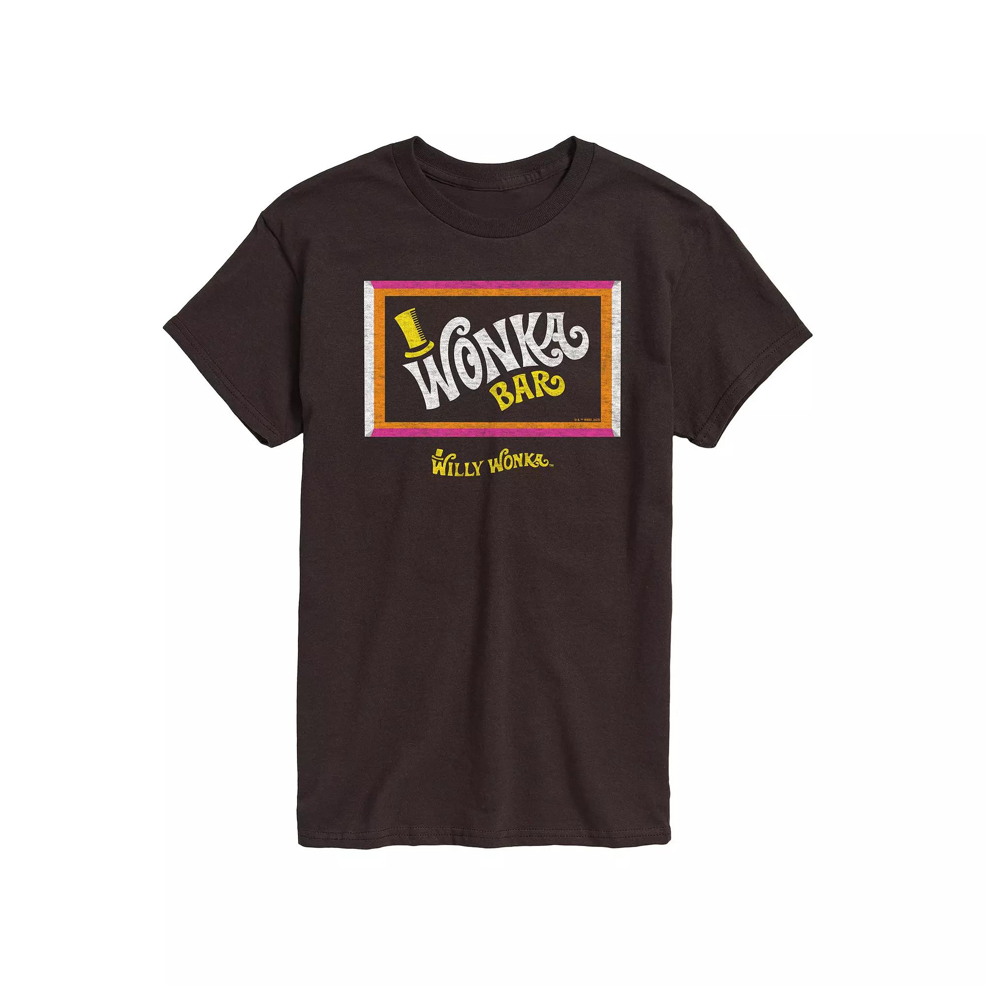 Men's Wonka Shop Logo Fickelgruber Graphic Tee,  Product Image