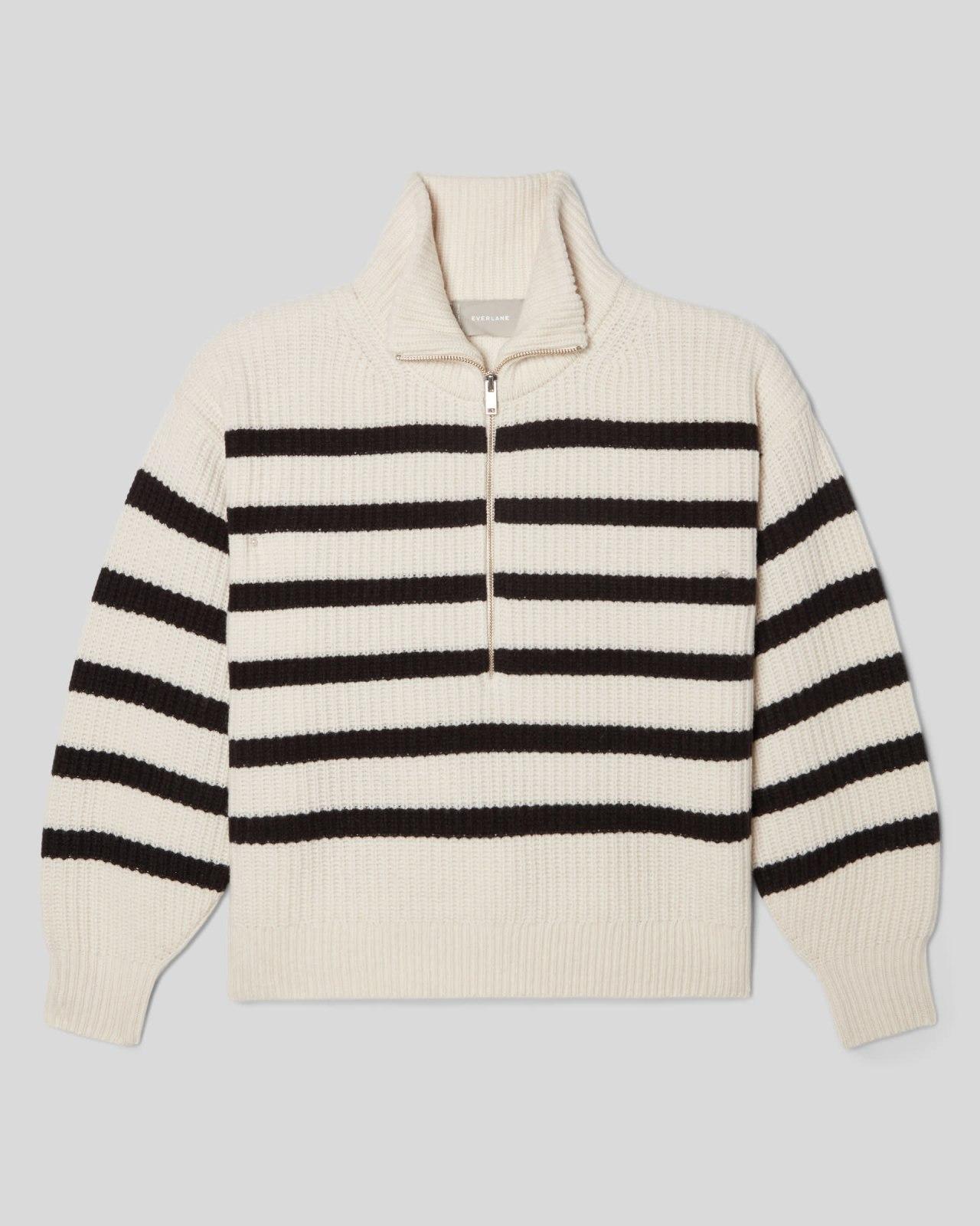 The Half-Zip Sweater in Luxe Merino Product Image