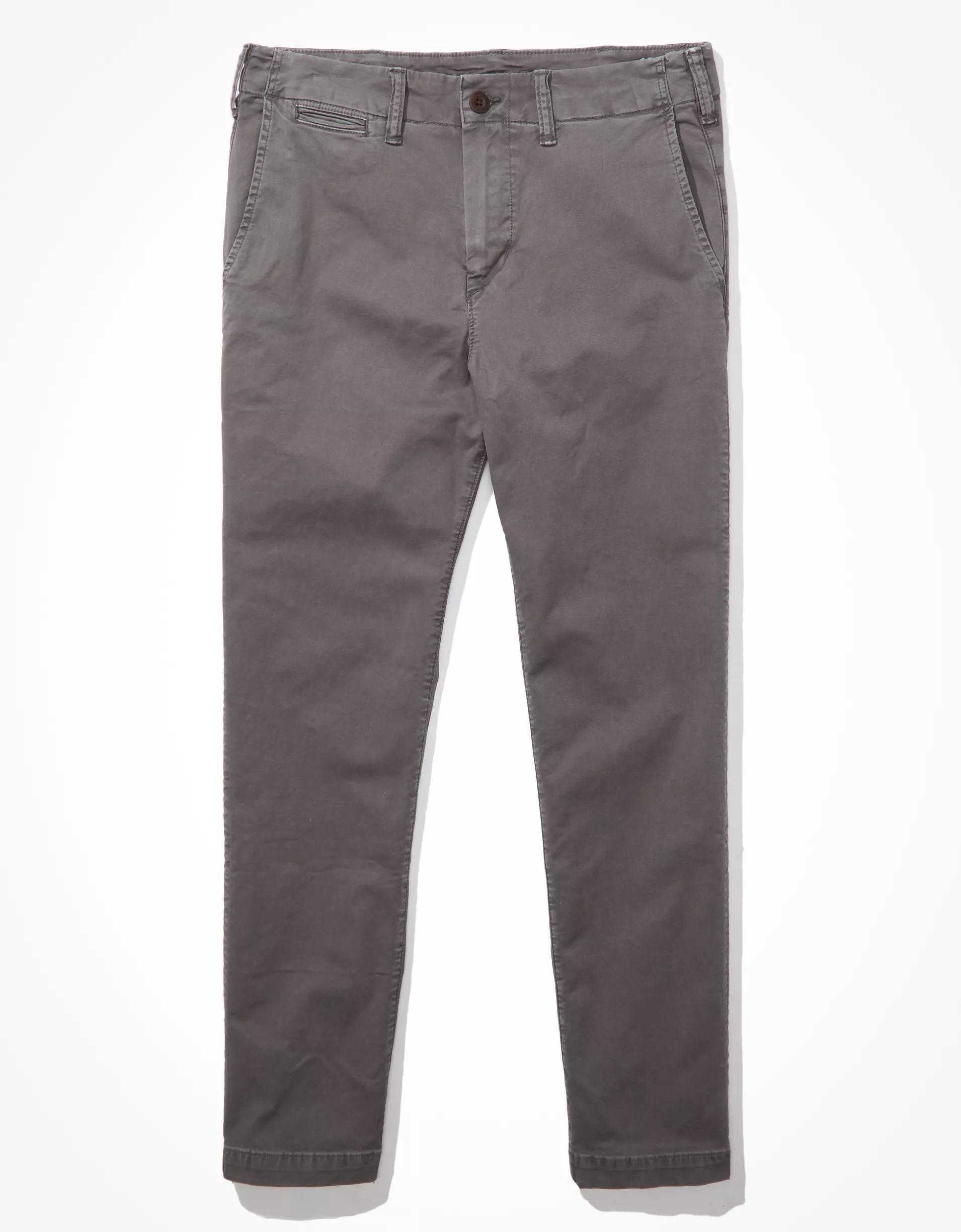 AE Flex Original Straight Lived-In Khaki Pant Product Image