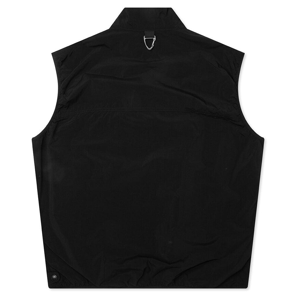 Nylon Typewriter Vest - Black Male Product Image