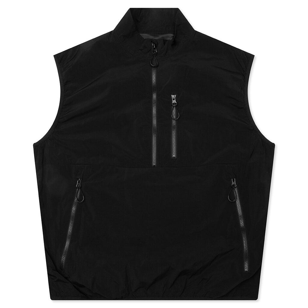 Nylon Typewriter Vest - Black Male Product Image