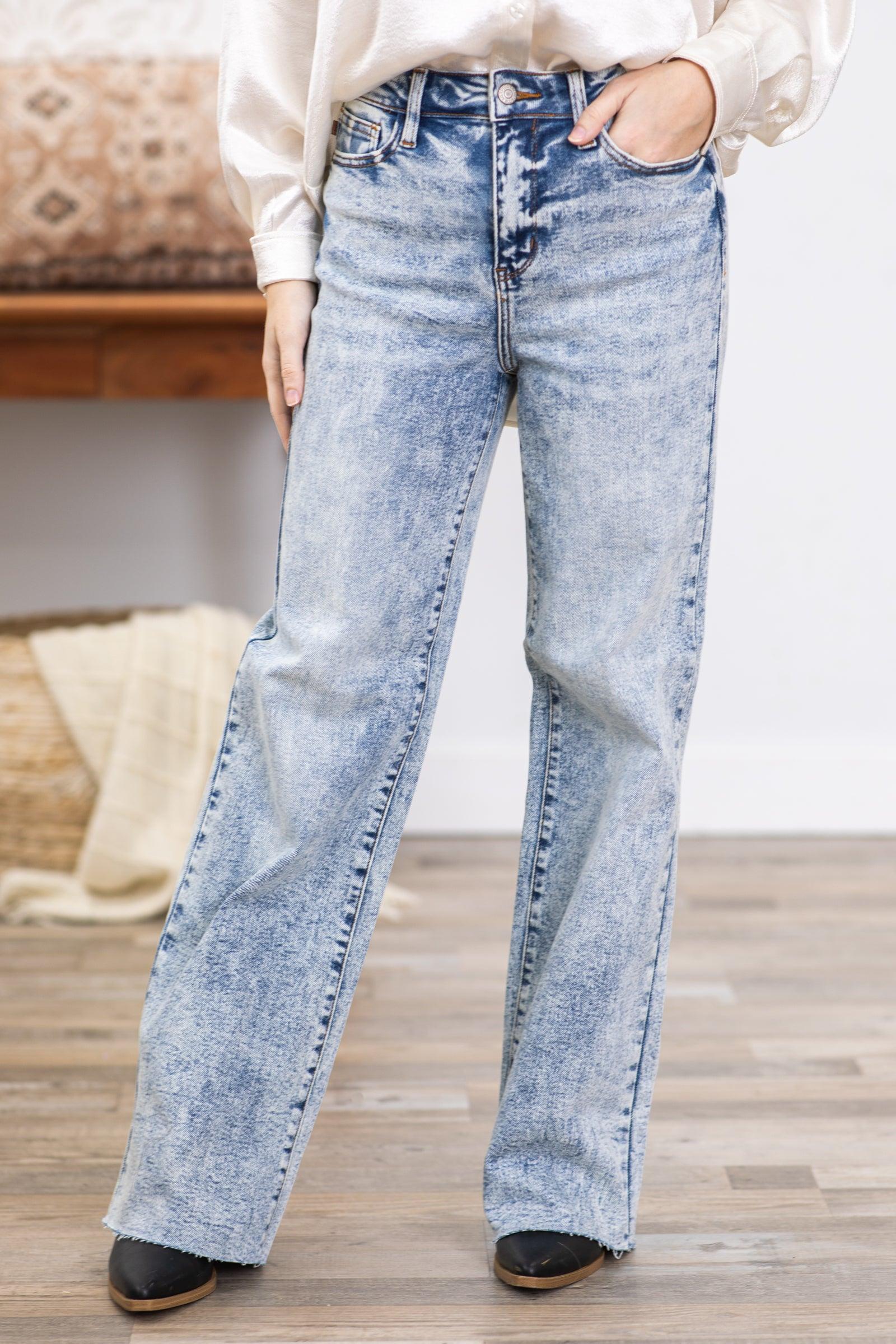 Judy Blue Light Mineral Wash Jeans Product Image