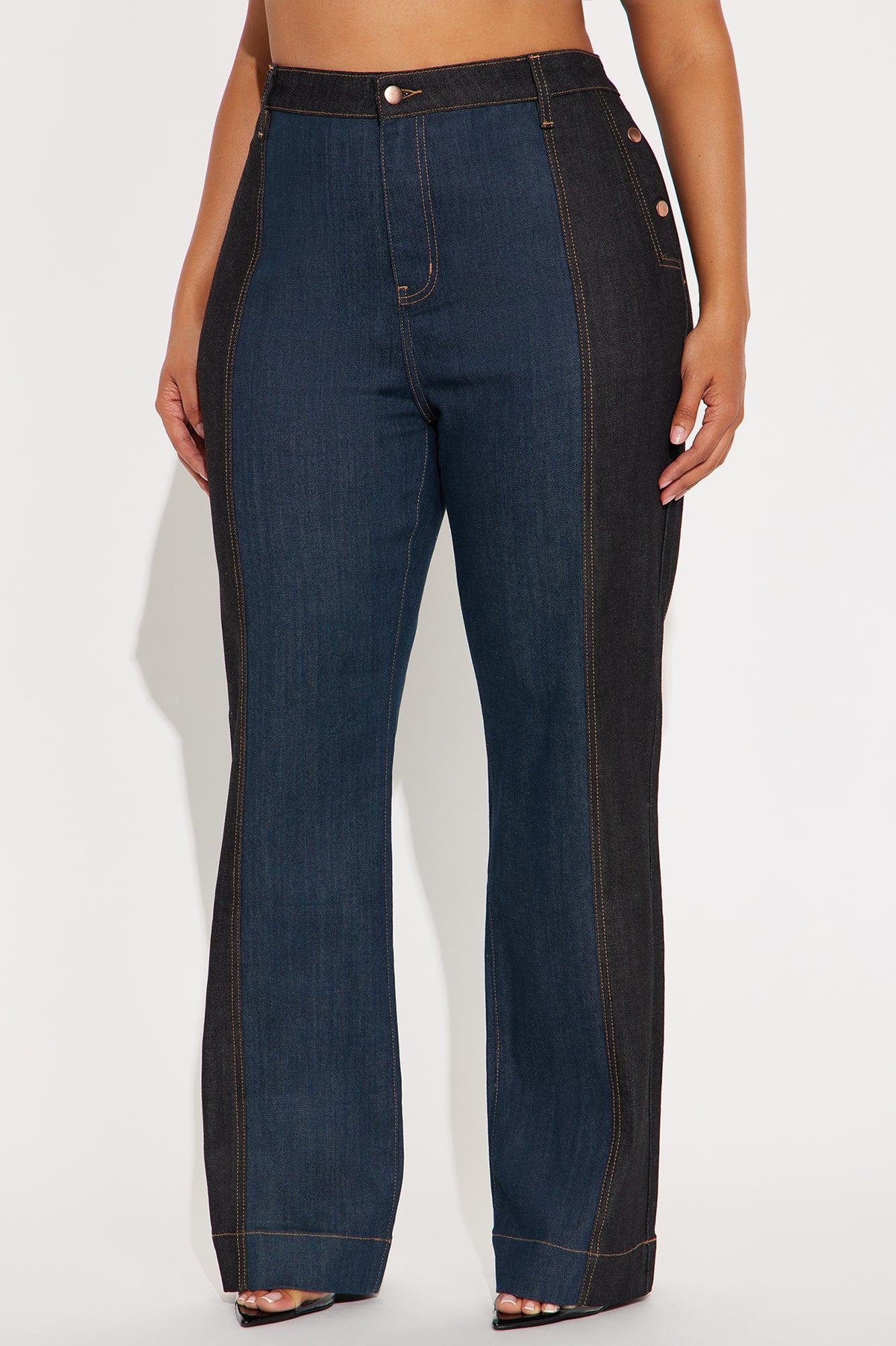 Busy Body Stretch Tailored Jeans - Dark Wash Female Product Image