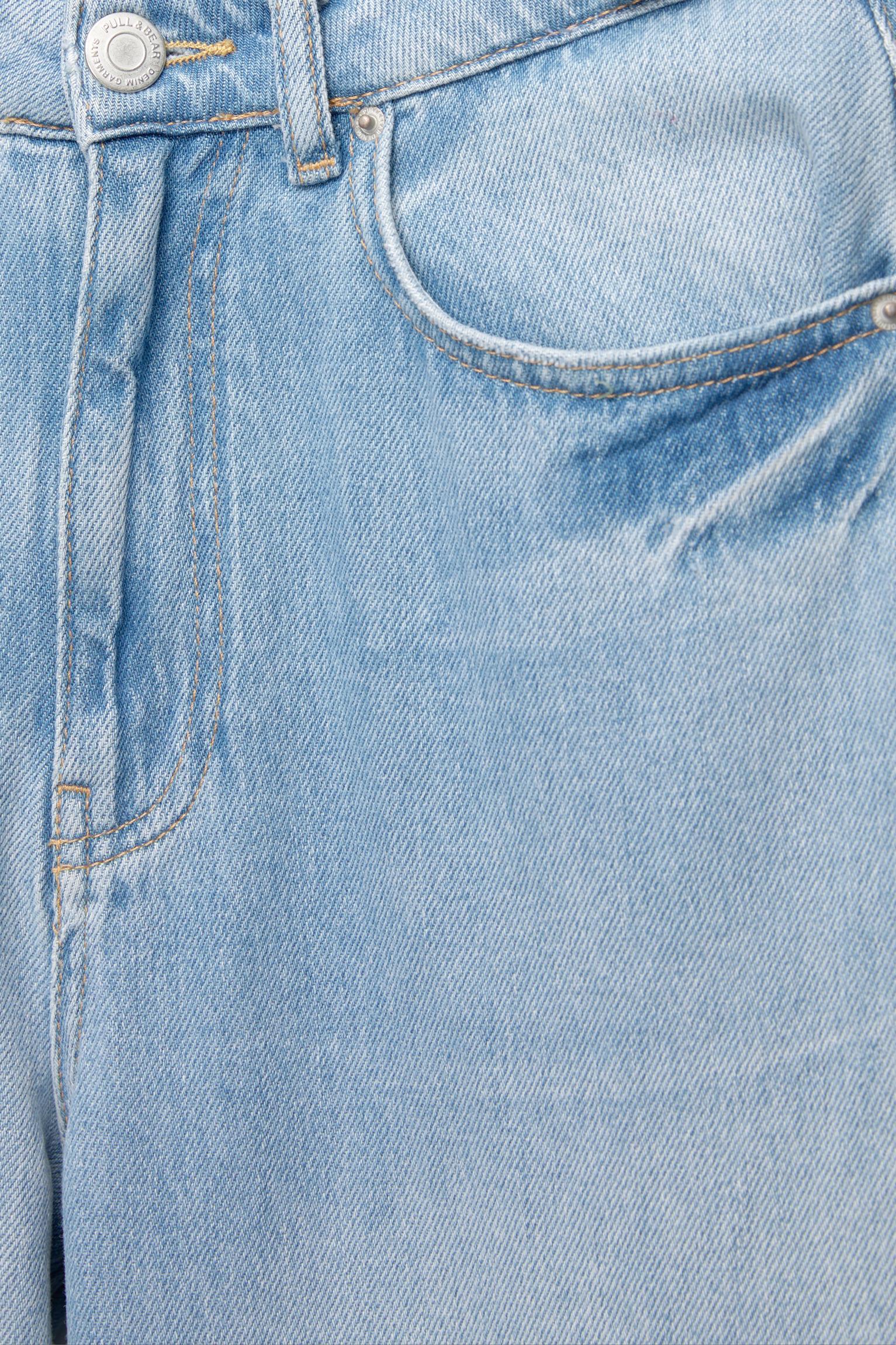 Wide leg baggy jeans with belt loops Product Image