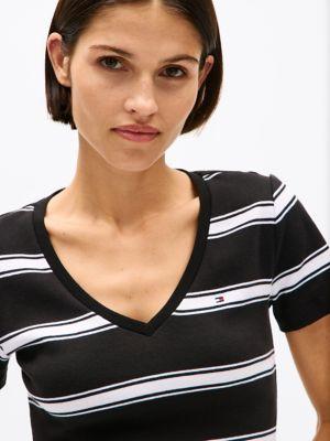 V-Neck Stripe Favorite T-Shirt Product Image