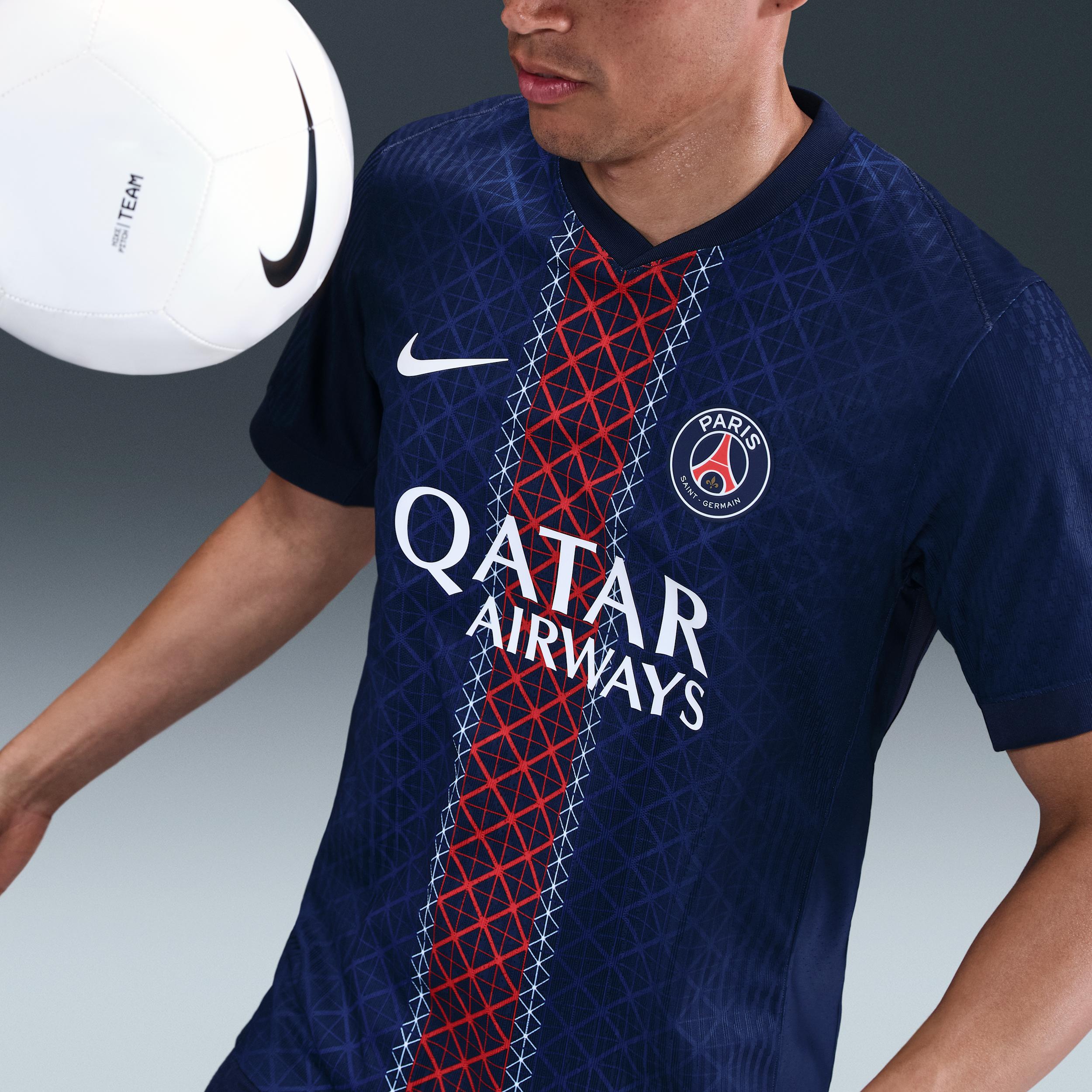 Paris Saint-Germain 2025/26 Match Home Nike Mens Dri-FIT ADV Soccer Authentic Jersey | HJ4547-411 Product Image