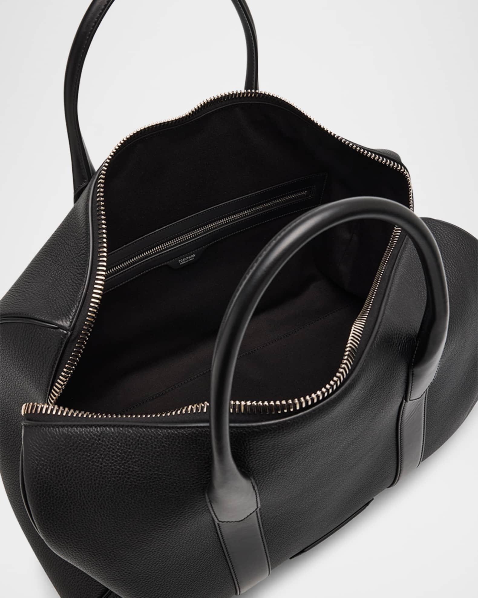 Men's Medium Soft Grain Leather Duffle Bag  Product Image