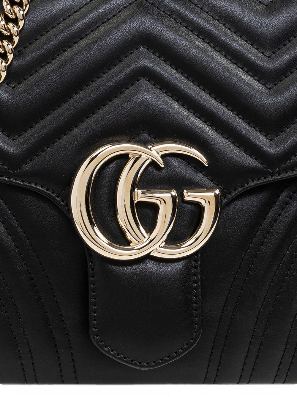 GG Marmont chevron-quilted shoulder bag Product Image