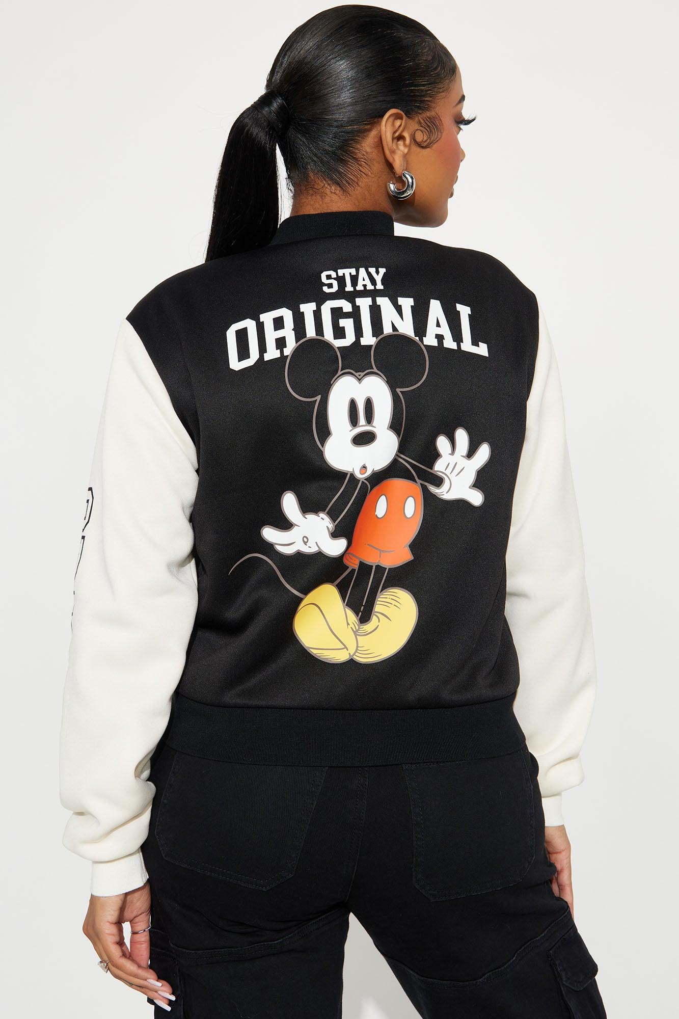 Mickey Mouse Sherpa Lined Jacket - Black Product Image