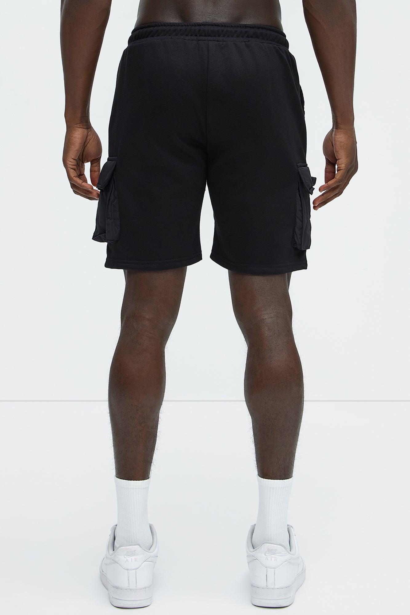 Trail Cargo Sweatshort - Black Product Image