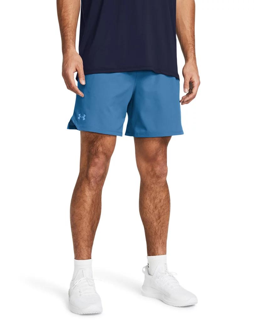 Under Armour Mens Under Armour Vanish Woven 6 Shorts - Mens Tech Blue/Horizon Blue Product Image