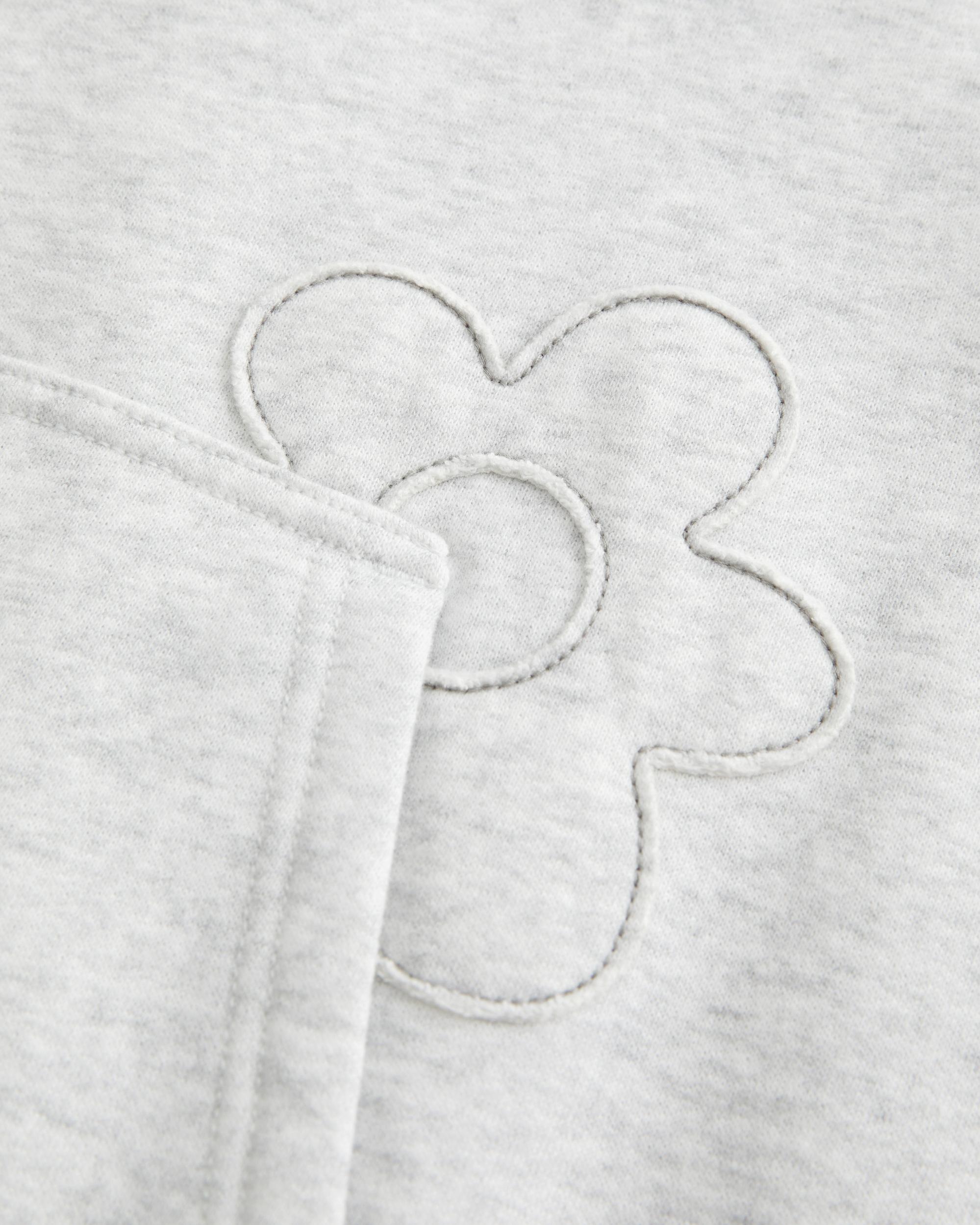 Oversized Bow Graphic Hoodie Product Image