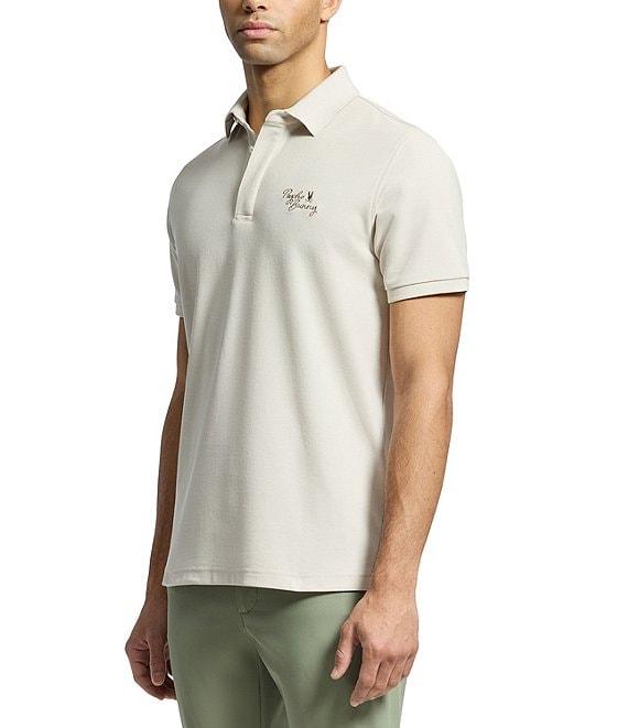 Psycho Bunny Desert Pique Short Sleeve Polo Shirt Product Image