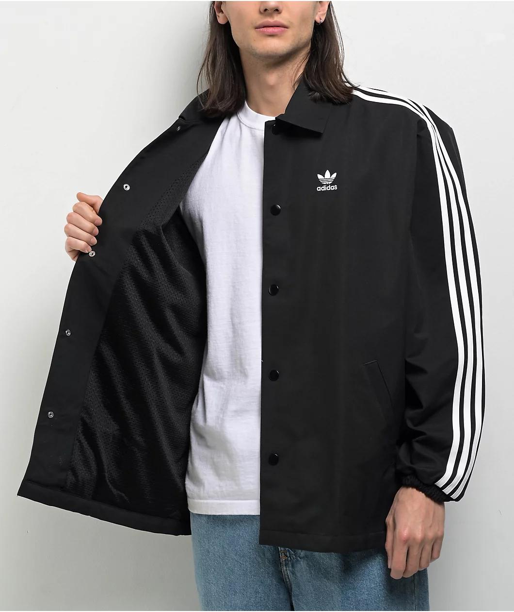 adidas Originals Black Coaches Jacket Product Image