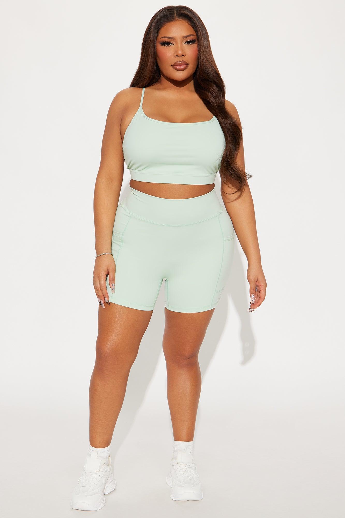 Stay Alert Active Short Set - Mint Product Image