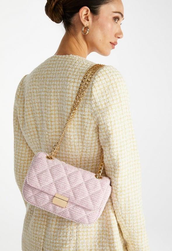 Quilted Push Lock Crossbody Product Image