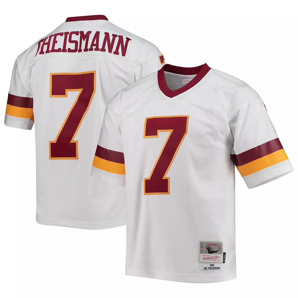 Men's Mitchell & Ness Joe Theismann White Washington Football Team 1982 Legacy Replica Jersey,  Product Image