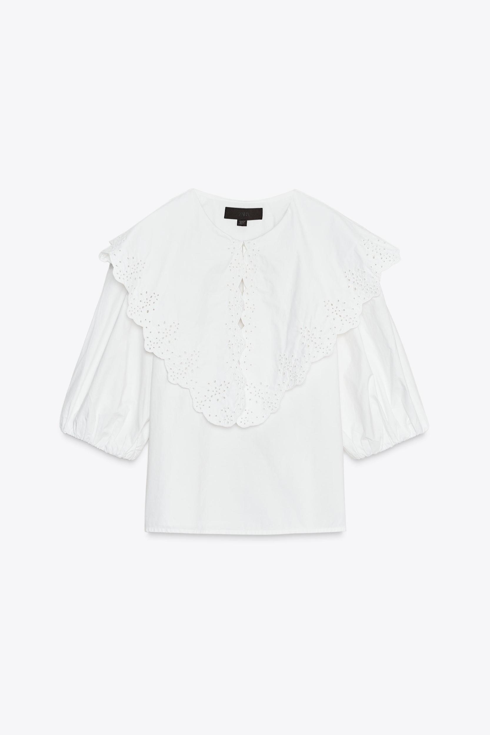 PETER PAN COLLAR POPLIN SHIRT Product Image