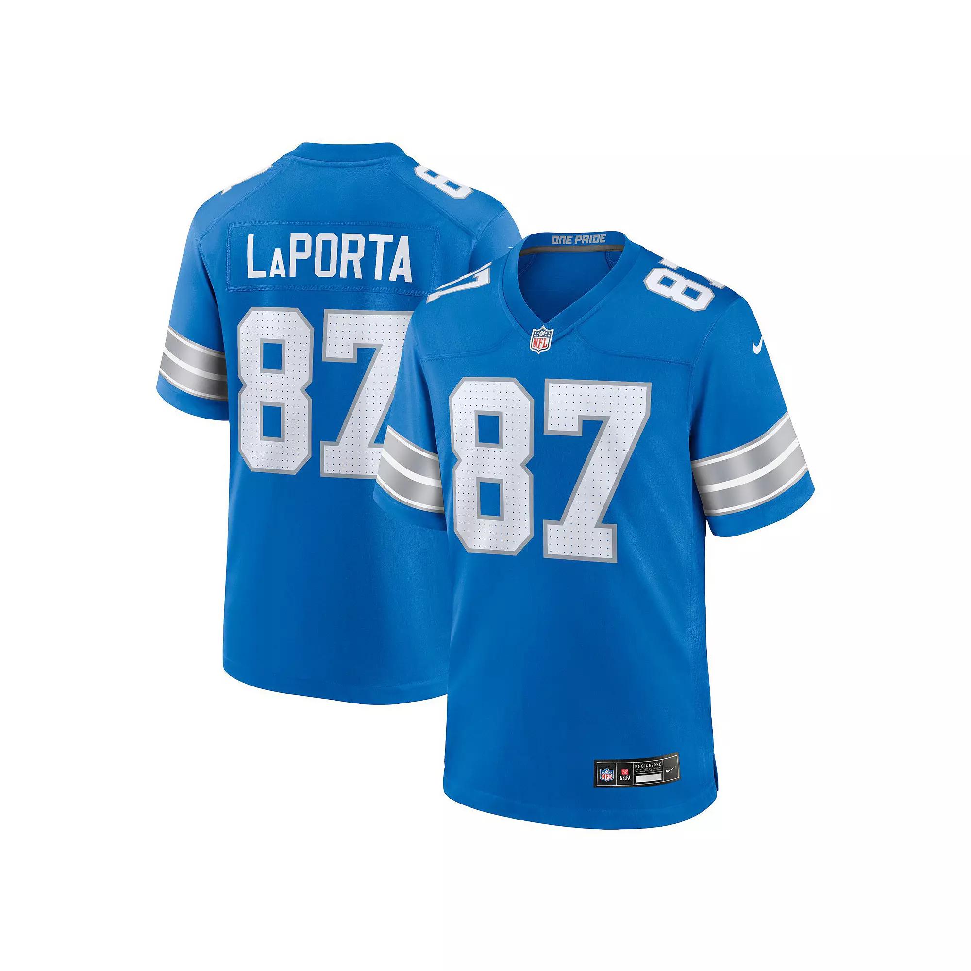 Aidan Hutchinson Detroit Lions Nike Mens NFL Game Football Jersey | 67NM0B9K9JF-DE0 Product Image