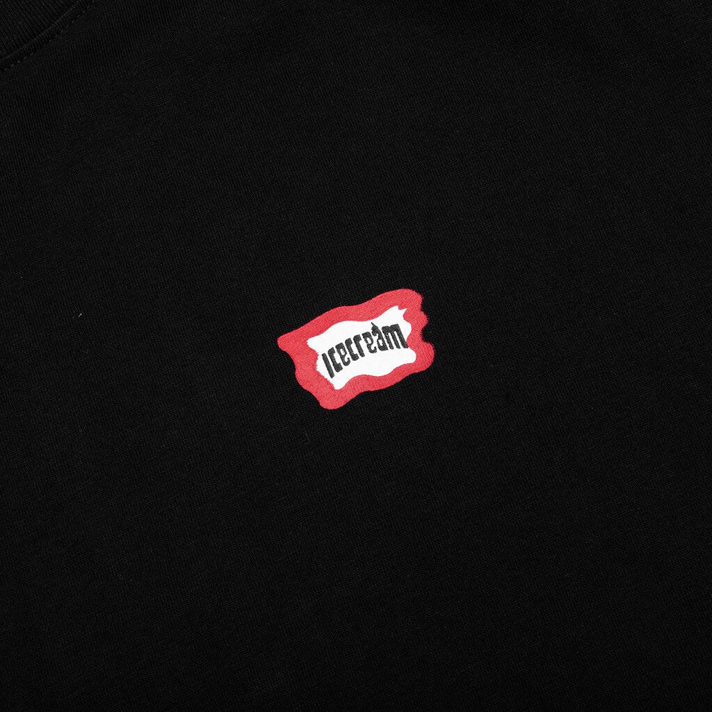 Icecream Diner Food S/S Tee - Black Male Product Image