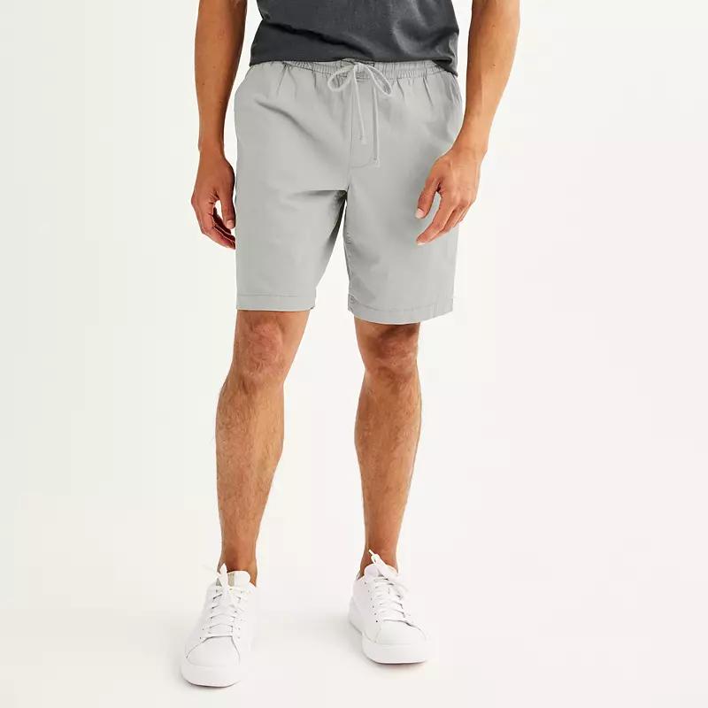 Men's Sonoma Goods For Life® 9" Everyday Pull-On Shorts, Size: Small 9 INCH, Alloy Product Image