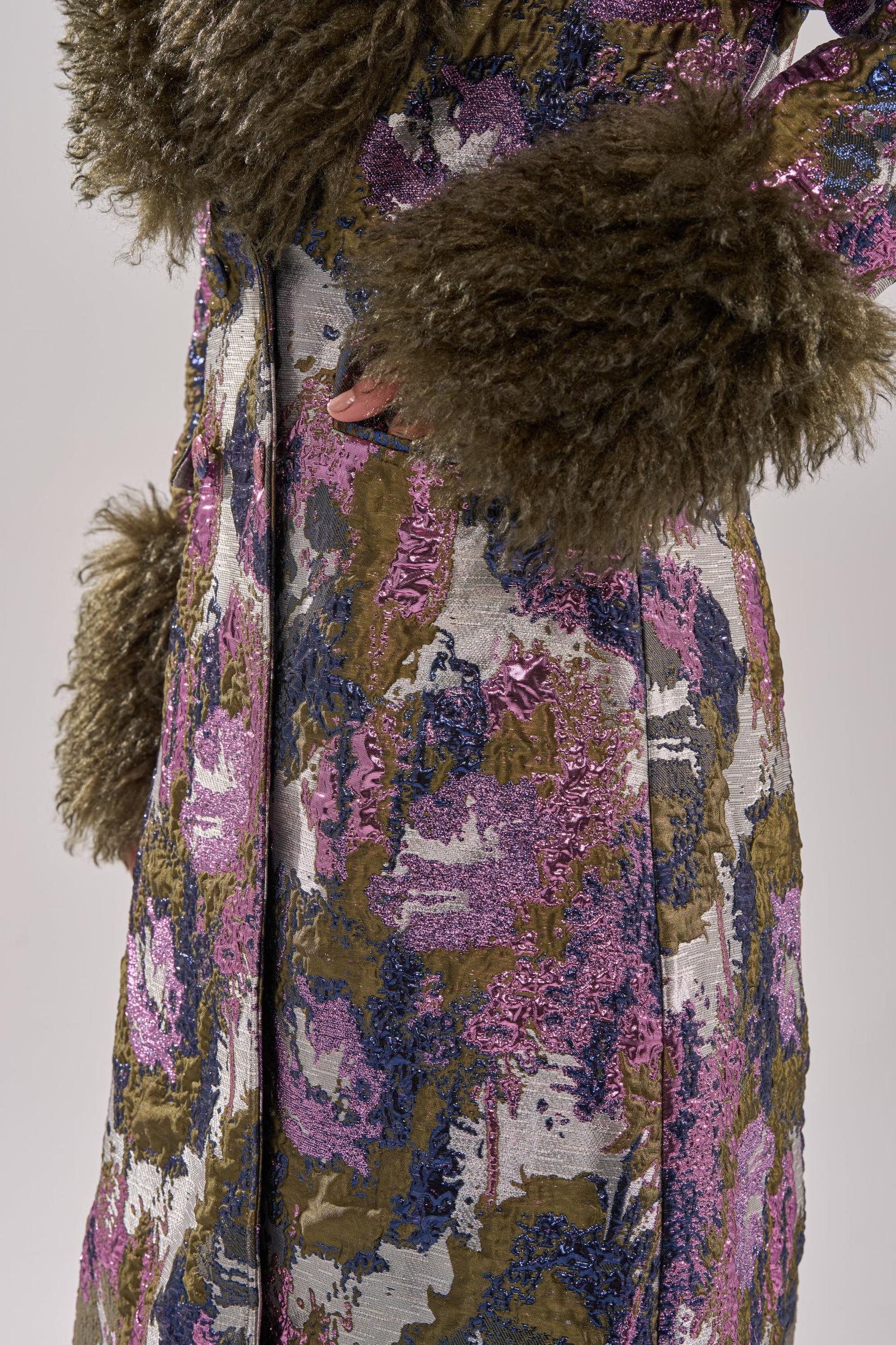 GEORGINA BROCADE TRENCH Product Image