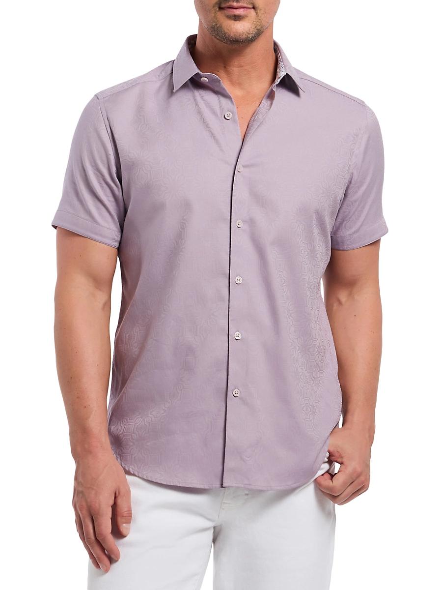 Mens Odyssey Stretch Cotton Woven Shirt Product Image
