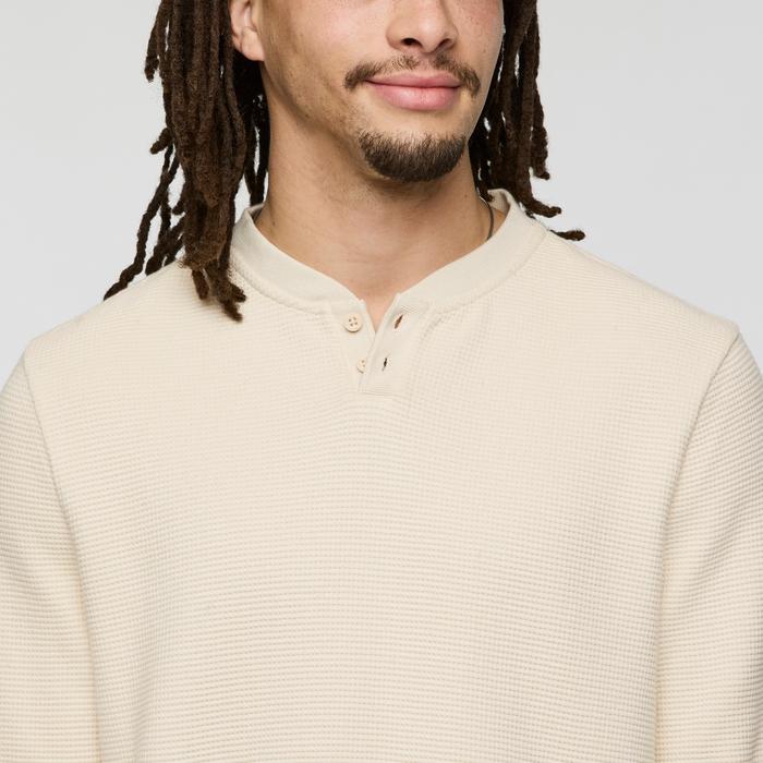 Atajo Long-Sleeve Waffle Henley - Men's Product Image