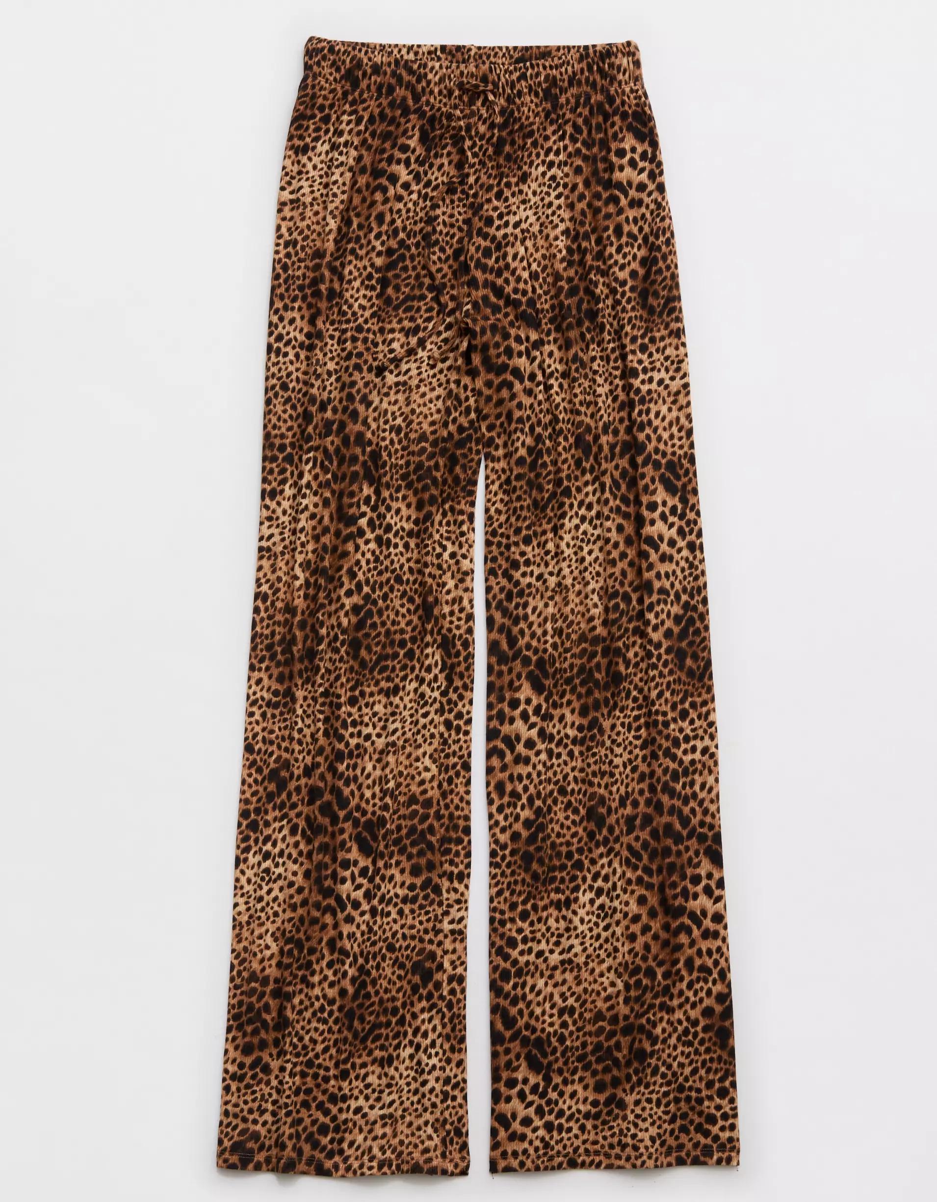 Aerie Real Soft® Rib Trouser PJ Product Image