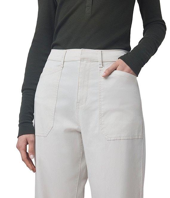 Splendid Carissa Mid Rise Straight Leg Ankle Pants Product Image