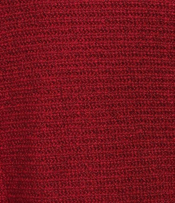 I.N. San Francisco Long Sleeve Crew Neck Cropped Pullover Sweater Product Image